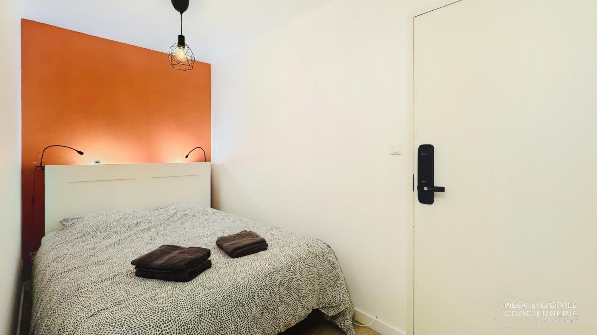 Appartement Vue Mer Au Pied De La Plage De Merlimont Plage Exteriör bild